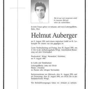 Auberger Helmut G